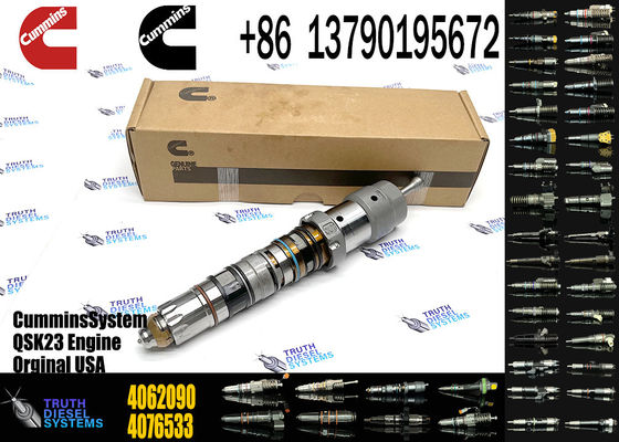 Hangood Excavator Parts Engine Parts 4902827 Original Diesel Fuel Injector QSK23 4902827 4077076 4062090 For Cummins Engine New