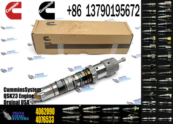 Hangood Excavator Parts Engine Parts 4902827 Original Diesel Fuel Injector QSK23 4902827 4077076 4062090 For Cummins Engine New