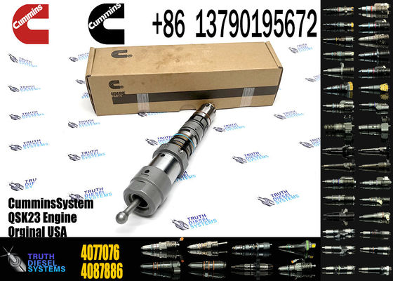 Hangood Excavator Parts Engine Parts 4902827 Original Diesel Fuel Injector QSK23 4902827 4077076 4062090 For Cummins Engine New