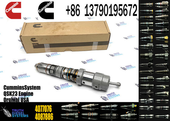 Hangood Excavator Parts Engine Parts 4902827 Original Diesel Fuel Injector QSK23 4902827 4077076 4062090 For Cummins Engine New