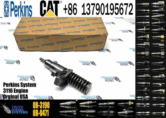 High Quality Fuel Injector 7E8729 0R3190 Diesel Engine Fuel Injector 7E-8729 0R-3190 for CAT 3114 3116 3512C 3516C 3126