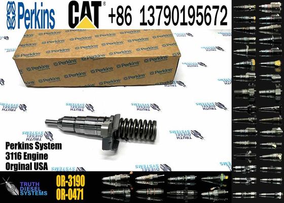 High Quality Fuel Injector 7E8729 0R3190 Diesel Engine Fuel Injector 7E-8729 0R-3190 for CAT 3114 3116 3512C 3516C 3126