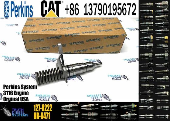 New Fuel Injector 127-8216 1278216 0R8682 127-8211 127-8213 127-8218 127-8222 127-8205 for Caterpillar 3116 3114 Excavator E325B