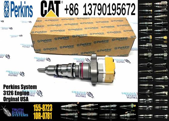 Excavator Spare Parts 222-5966 191-3005 155-1819 Diesel Fuel Injector 2225966 1913005 1551819 For CAT Excavator 3126B Engine