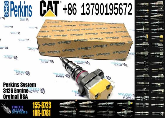 Excavator Spare Parts 222-5966 191-3005 155-1819 Diesel Fuel Injector 2225966 1913005 1551819 For CAT Excavator 3126B Engine
