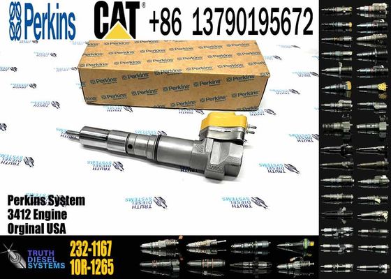 3412E Fuel Injector 232-1167 2321167 1986877 1535938 1747527 for TRUCK 771D 775D TRACTOR 631E 651E 657E