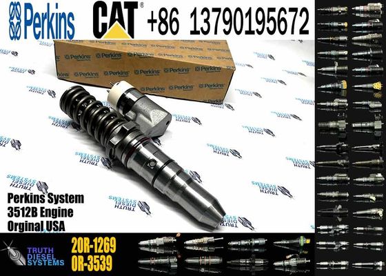 Common Rail Fuel Injector 392-0204 20R-1268 CAT 3508 3512 3516 Injector for Caterpillar Machinery Diesel Engine Parts