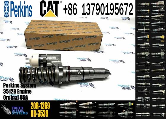 Common Rail Fuel Injector 392-0204 20R-1268 CAT 3508 3512 3516 Injector for Caterpillar Machinery Diesel Engine Parts