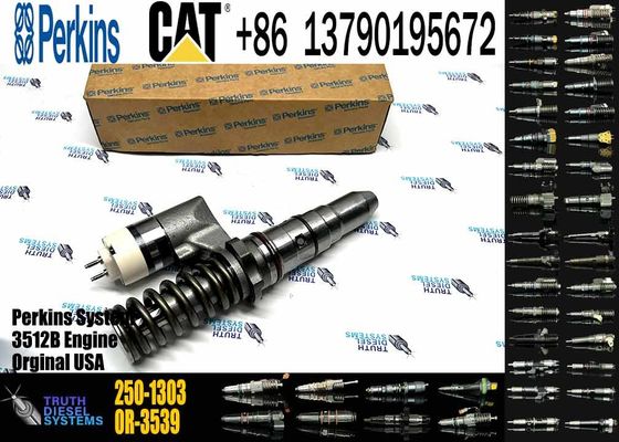 Fuel Injector 250-1303 10R-1276 Injector Assembly 2501303 10R1276 for Caterpillar CAT Engine 3516B 3516 Loader 994D