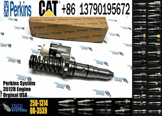 High Quality Fuel Injector 250-1314 2501314 Diesel Engine Fuel Injector 10R-1290 10R1290 for CAT 793C 793D 3512B