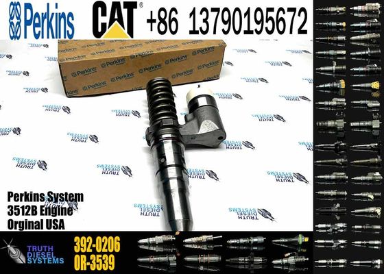 Diesel Engine Parts 392-0206 3920206 Fuel Injector for CAT 3508B 3512B 3516B Engine Injector 392-0206