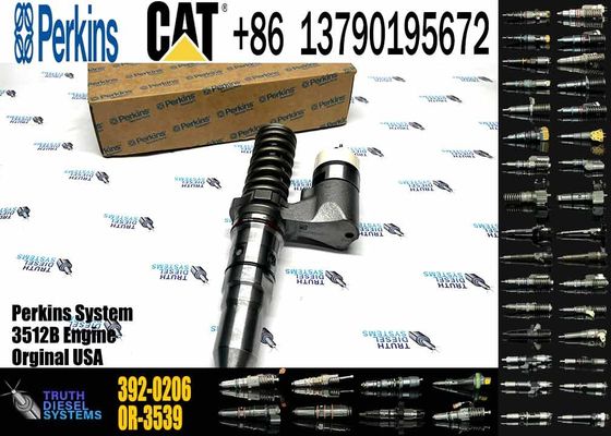 Diesel Engine Parts 392-0206 3920206 Fuel Injector for CAT 3508B 3512B 3516B Engine Injector 392-0206