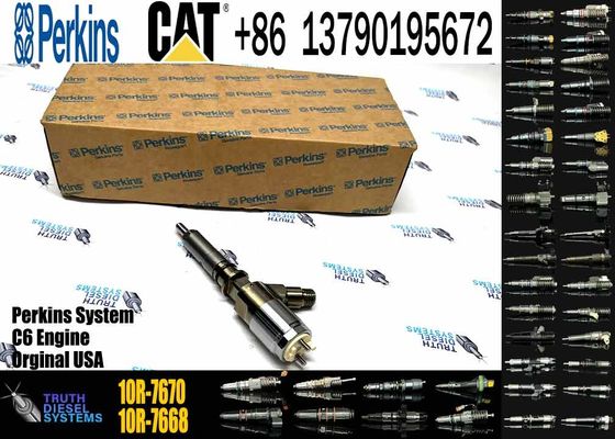 320-0670 10R-7670 3200670 10R7670 Common Rail Fuel Injector Compatible with Caterpillar CAT C6.6 Engine