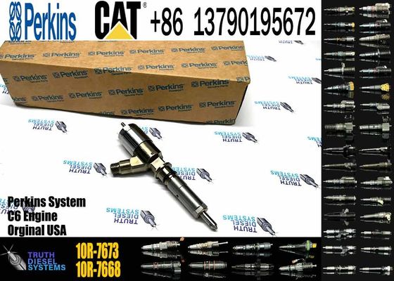 10R-7672 10R-7673 Common Rail Injector for Caterpillar CAT Perkins C6.6 C4.4 Engine