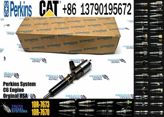 10R7673 10R-7673 Fuel Injector CAT C6.6 Common Rail Fuel Injector 3200690 320-0690 for Cat 928H 928HZ 930H 938H 963D