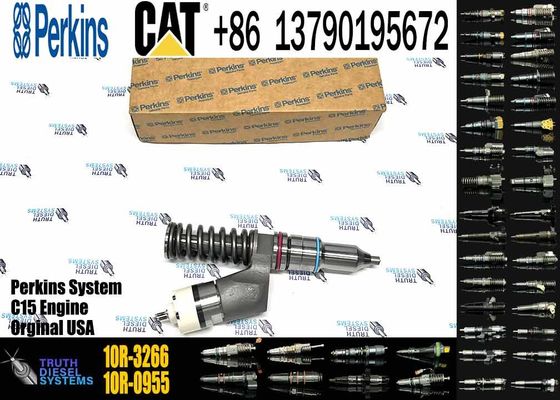 Construction Machinery Parts 253-0617 10R-3266 Common Rail Fuel Injector for Caterpillar C15 Excavator Engine