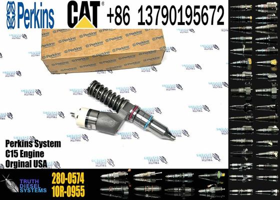 CAT Fuel Injector 280-0574 10R-8989 Common Rail Fuel Injector for Caterpillar Machinery C15 Diesel Engine Parts
