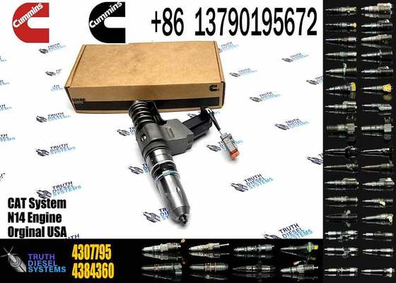 Common Rail Fuel Injector 4307795 3073995F for Cummins QSN14 N14 Engine