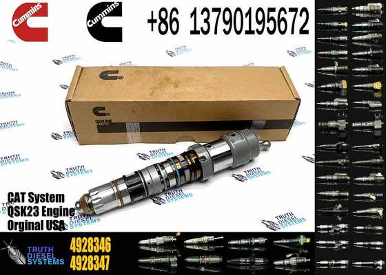 Construction Machinery PartsFuel Injector for QSK23 Diesel 3766446 4088427 4928346 4928349 for CUMMINS Diesel Engine