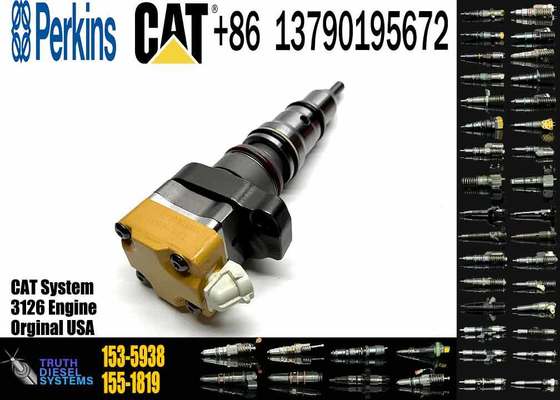 Common Rail Injector Fuel Injector 174-7526 174-7528 179-6020 153-5938 for 3412 Excavator 3412E/5110B