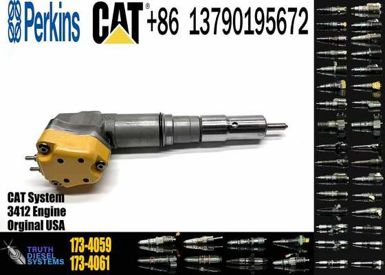 3412 Engine Parts Fuel Injector 171-9710 0R-9348 173-4059 173-4061 Common Rail Injector