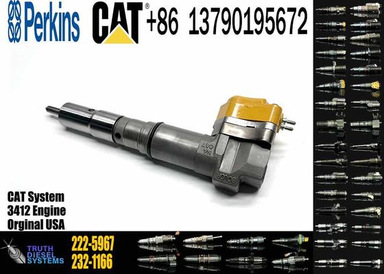 Excavator Engine Parts Fule Injetor 169-7408 174-7527 222-5967 20R-0760 232-1175 173-9272 for 3412E 3408 Fuel Injector