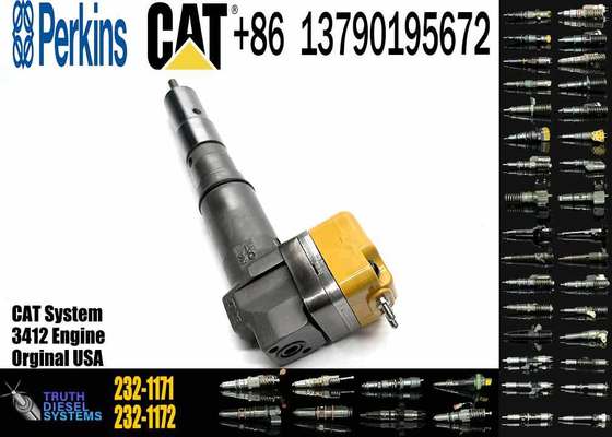 3408 3412 Cat Fuel Injector 232-1173 174-7526 232-1183 2321183 232-1171 2321171 10R1266