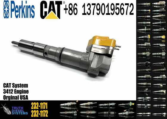 3408 3412 Cat Fuel Injector 232-1173 174-7526 232-1183 2321183 232-1171 2321171 10R1266