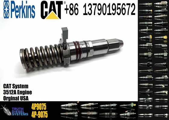 4P-9075 4P9075 0R-3051 Fuel Injector for Caterpillar CAT 3508 3512 3516 Engine