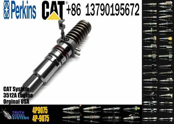 4P-9075 4P9075 0R-3051 Fuel Injector for Caterpillar CAT 3508 3512 3516 Engine