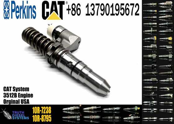246-1854 2461854 Diesel Fuel Injector for Caterpillar CAT 3508C 3512C 10R-7238 Common Rail Injection Valves