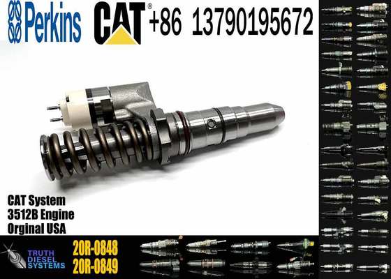 Fuel Injector 392-0212 3920212 20R0848 20R-0848 for 3506 3508 3512 3516 3524 Engine