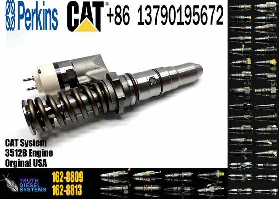 3512B Diesel Engine Parts Fuel Injector 162-8809 0R-3539 162-8813 386-1766 for CAT Caterpillar Construction Machinery