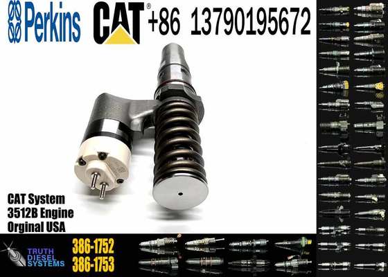 386-1752 3861752 Diesel Fuel Injector for Caterpillar CAT 3152 3152B 3508B PM3516 20R-1264 Common Rail Injection Valves