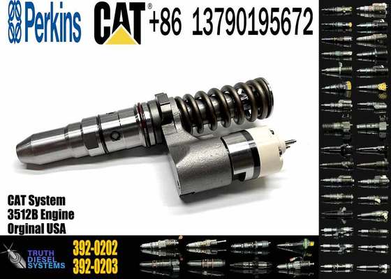 Excavator Parts 392-0202 Fuel Injector 3920202 20R-1266 20R1266 for CAT 793C 793D 3516B 3512B Series