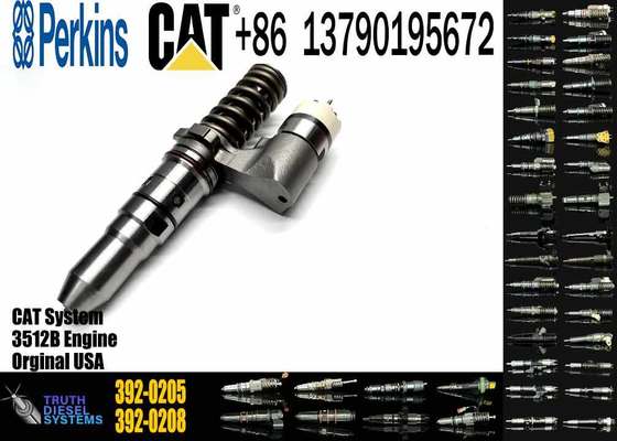 392-0204 3920204 Diesel Fuel Injector for Caterpillar CAT 3508 3512 3516 3508B 3516B 20R-1268 Common Rail Injection Valves