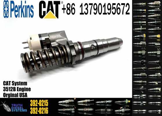 392-0215 3920215 Diesel Fuel Injector for Caterpillar CAT 3508B 3512B 3516B 20R-1276 Common Rail Injection Valves