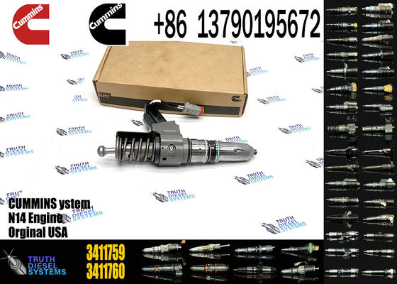 Excavator Engine Spare Parts Fuel Injector 3411759 3411762 3411845 4026222 3411767T 4384360 4307776 for N14 Engine