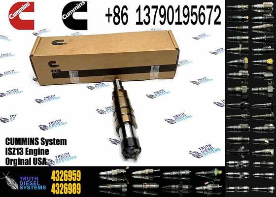 Common Rail Injector 4326959 Automotive Parts Injector 2872544 Diesel Fuel Injector