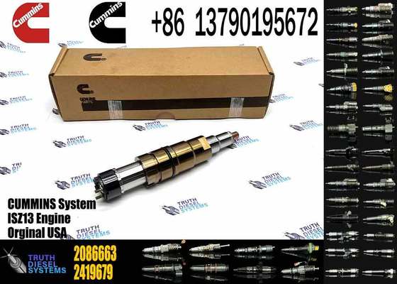 New Construction Machinery Fuel Injector Compatible ISZ13 Diesel 2031836 2872289 2086663 2058444PX for CUMMINS Diesel Engine