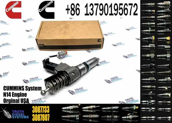 Construction Machinery PartsFuel Injector for N14 Diesel 3411765 3087733 3095086 3411767 for CUMMINS Diesel Engine