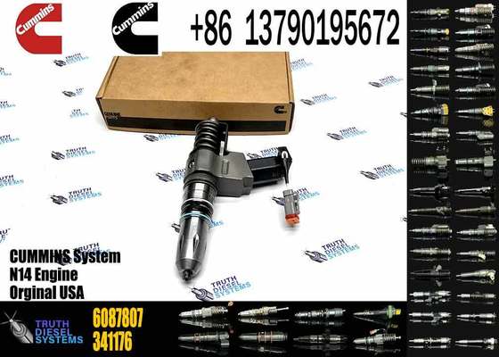 QSN14 N14 Engine Fuel Injector 3411381 6087807 3411385 3087560 for Cummins Injector