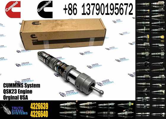 SAA6D1703-C8 6D170-3 QSK23 diesel Common Rail Fuel Injector 4902827 4062090 4077076 4088431 4076533 4326639 6560-11-1114 6560-11-1414