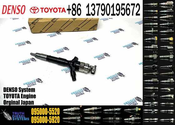 High Quality Diesel Engine Spare Parts New OEM 095000-5520 23670-0L010 236700L010 Fuel Injector Injection Valve Car Part
