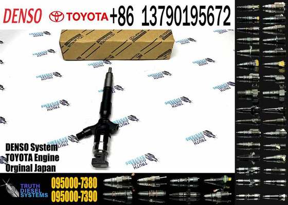 Diesel Fuel Injector Common Rail Injector 23670-09060 095000-5930 095000-7380 095000-593# for Toyota Hiace Hilux