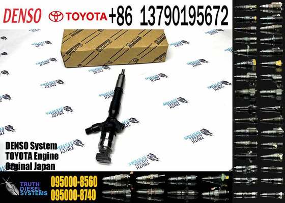 Common Rail Fuel Injector 095000-8560 23670-30370 2367030370 for Toyota Hilux Vigo Toyota KUN26 0950008560
