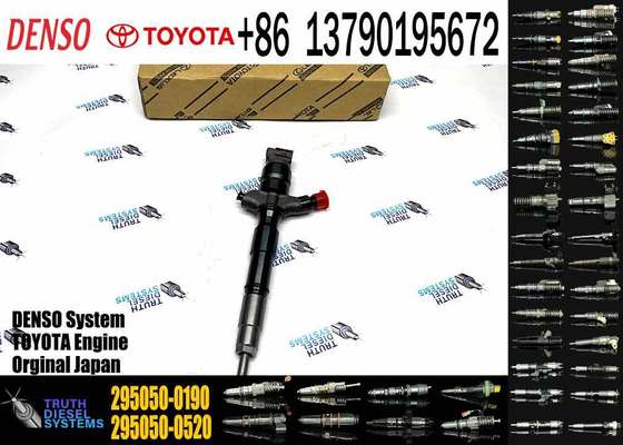 Common Rail Injector 295050-0190 2950500190 23670-01100 2367001100 for Toyota