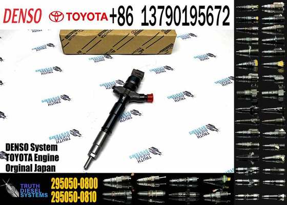 Original 295050-0810 Common Rail Injector 23670-09380 23670-0L110 295050-0800