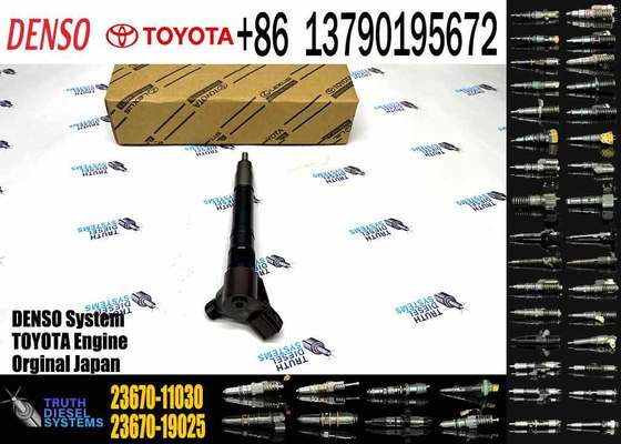 Diesel Engine Fuel Injector 23670-11030 2367011030 295700-0630 295700-0310 DCRI400630 for Toyota Hilux diesel CR Engines