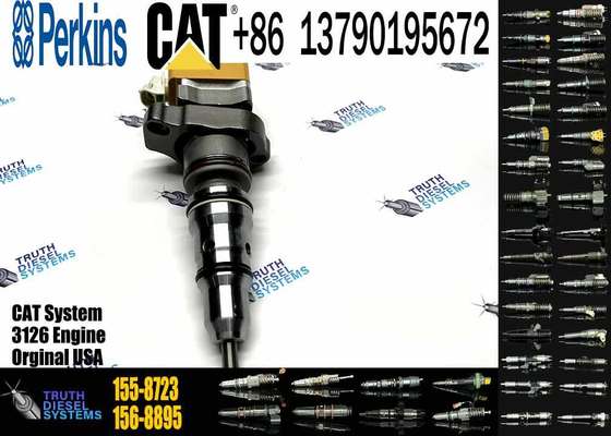 Hot Sell Common Rail Fuel Injector 155-8723 20R-5392 169-7408 Diesel Fuel Injector for CAT Caterpillar 3126B Engine